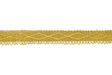 Metallic Loop Trim Rhombus Design 1"