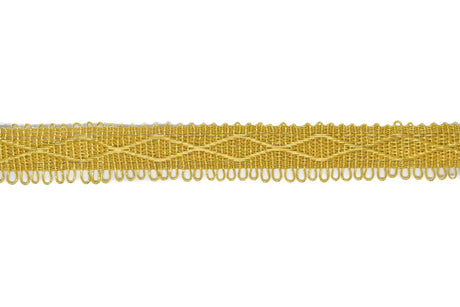 Metallic Loop Trim Rhombus Design 1"