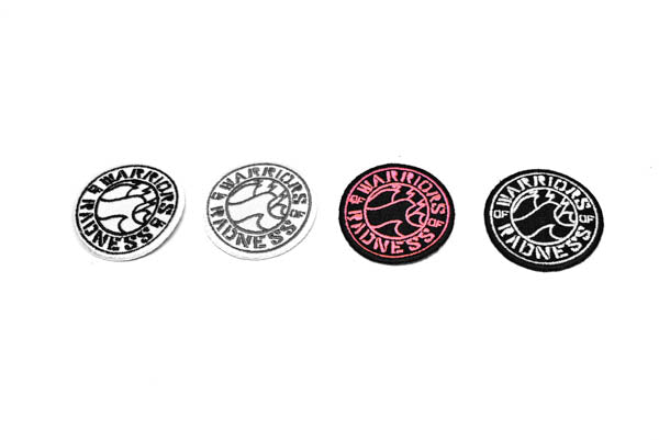 Embroidered Iron-On Patch 2" Warriors of Radness