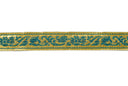 Jacquard Ribbon Metallic 0.90"
