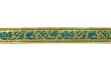 Jacquard Ribbon Metallic 0.90"