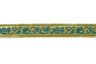 Jacquard Ribbon Metallic 0.90"