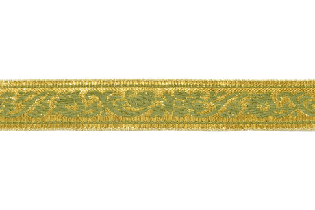 Jacquard Ribbon Metallic 0.90"
