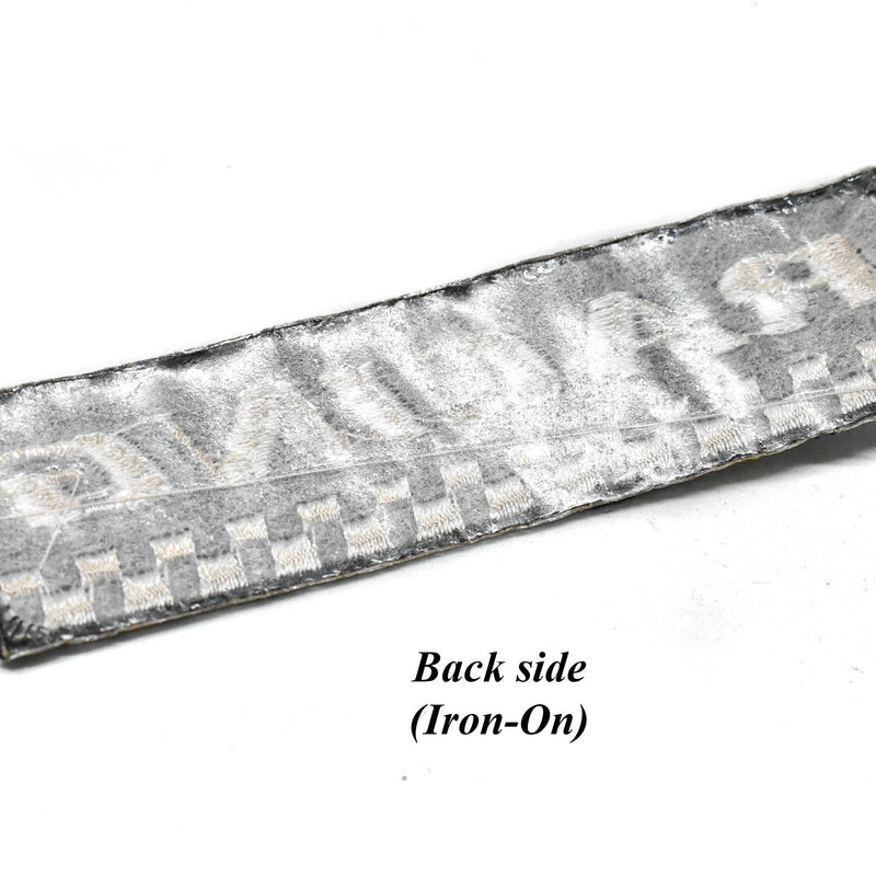 Racing Iron-On Patch Pair