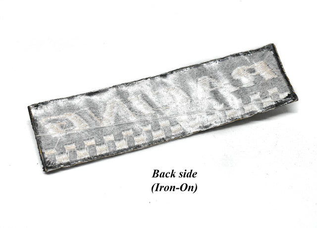 Racing Iron-On Patch Pair