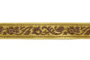 Jacquard Ribbon Metallic 0.90"