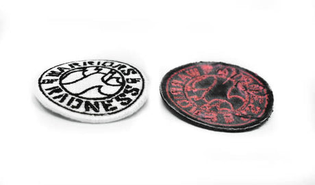 Embroidered Iron-On Patch 2" Warriors of Radness