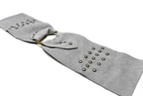 Studded Suede Belt