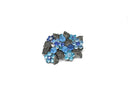 Rhinestone Flower Bouquet Brooch