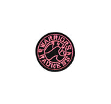 Embroidered Iron-On Patch 2" Warriors of Radness