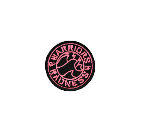 Embroidered Iron-On Patch 2" Warriors of Radness