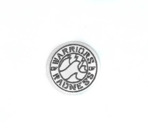 Embroidered Iron-On Patch 2" Warriors of Radness