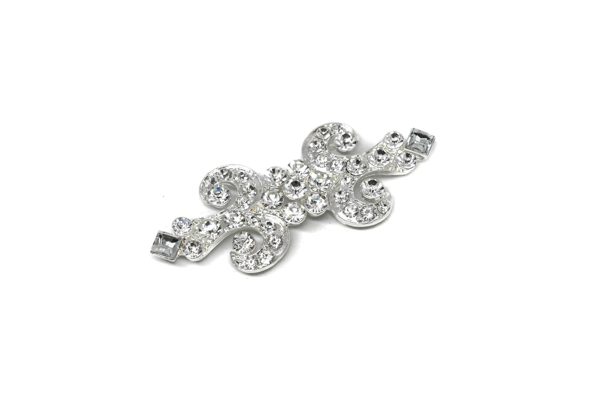 Rhinestone Connector Clasp 4" x 1.75"