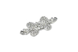 Rhinestone Connector Clasp 4" x 1.75"