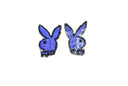 Embroidered Bunny Iron-On Patch