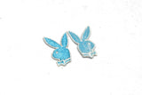 Embroidered Bunny Iron-On Patch