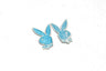 Embroidered Bunny Iron-On Patch