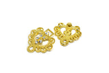 Rhinestone Metal Loop Closure