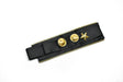 Epaulet Black Gold Military Shoulder