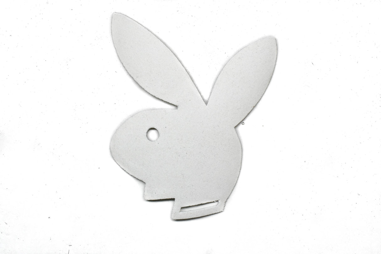 Bunny Applique Sew-On Suede 4.75 x 4