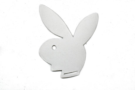 Bunny Applique Sew-On Suede 4.75 x 4