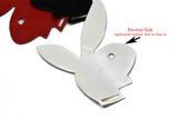 Bunny Applique Sew-On Suede 4.75 x 4