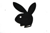 Bunny Applique Sew-On Suede 4.75 x 4