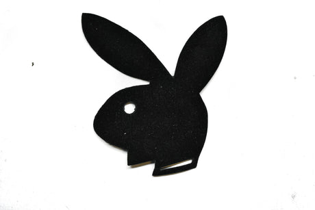Bunny Applique Sew-On Suede 4.75 x 4