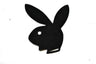Bunny Applique Sew-On Suede 4.75 x 4