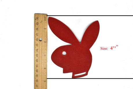 Bunny Applique Sew-On Suede 4.75 x 4