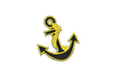 Embroidered Anchor Iron-On Patch 2" x 1.2"