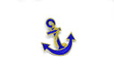 Embroidered Anchor Iron-On Patch 2" x 1.2"
