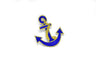 Embroidered Anchor Iron-On Patch 2" x 1.2"