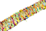 Frayed Fringe Trim Multi-Color