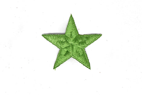 Embroidered Star Applique 2.50"