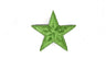 Embroidered Star Applique 2.50"