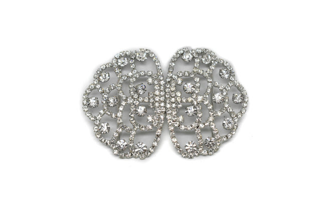 Rhinestone Connector Closure