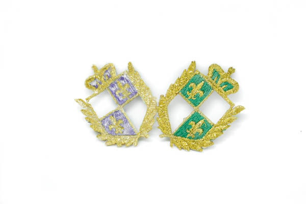 Iron-On Royalty Shield Patch