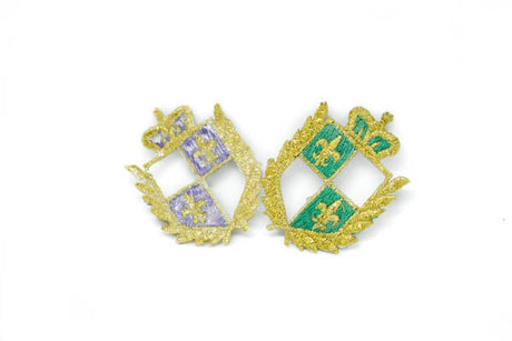 Iron-On Royalty Shield Patch