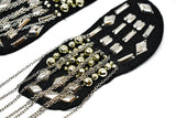 Beaded Epaulet Shoulder Applique