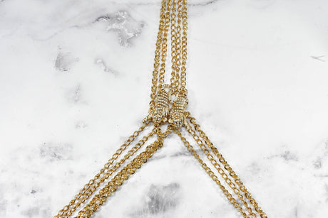 Rhinestone Chain Applique