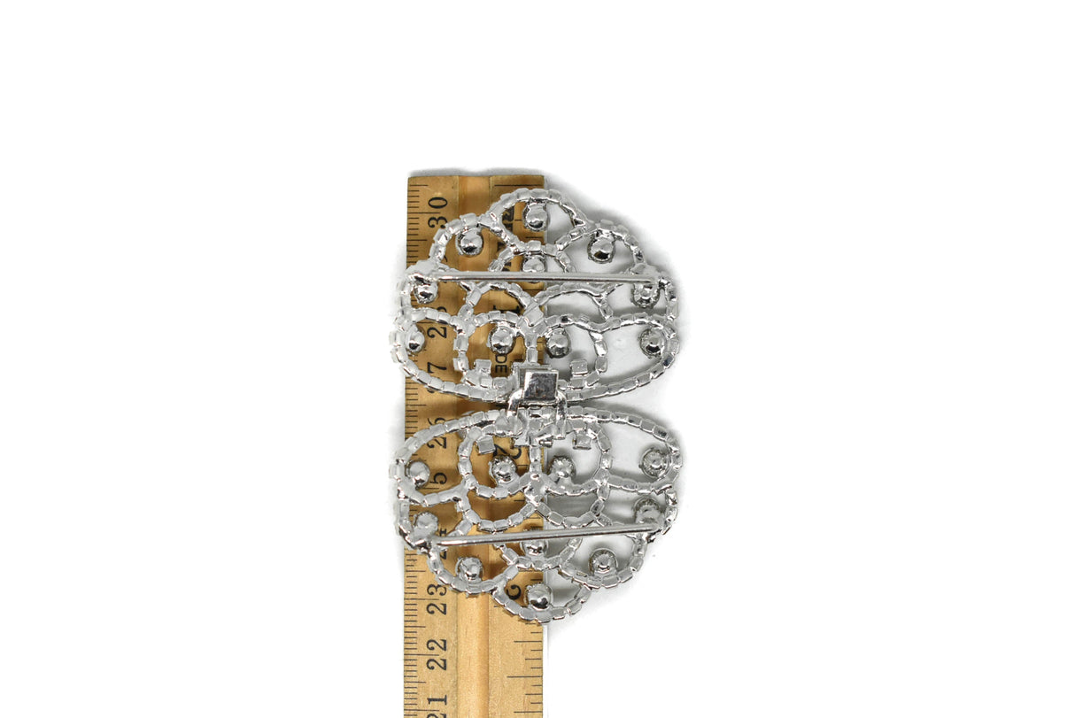 Rhinestone Connector Closure