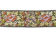 Jacquard Ribbon Floral 2.25" Multi-Color