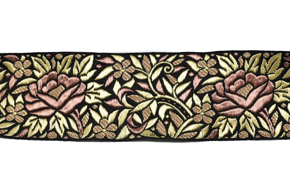Jacquard Ribbon Floral 2.25" Multi-Color