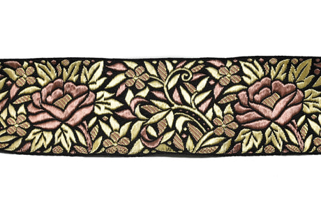 Jacquard Ribbon Floral 2.25" Multi-Color