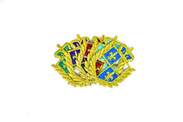 Iron-On Royalty Shield Patch