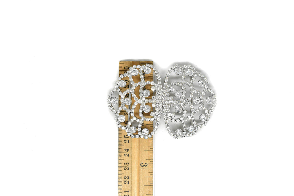 Rhinestone Connector Closure
