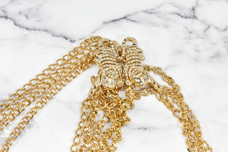 Rhinestone Chain Applique