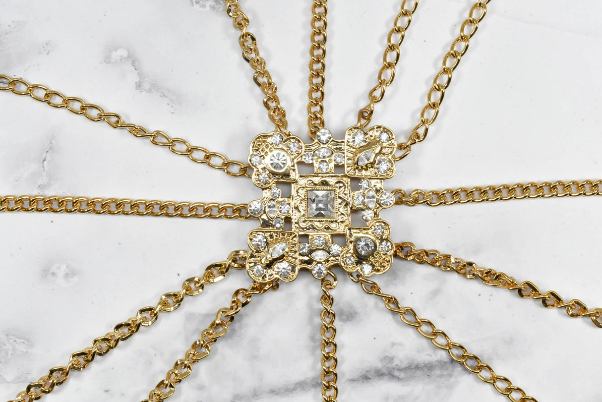 Rhinestone Chain Applique