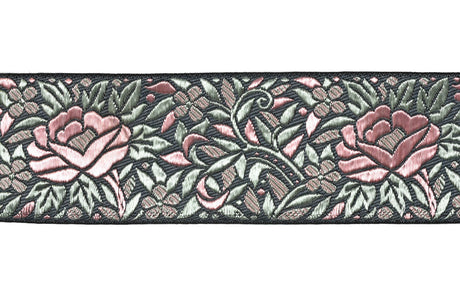 Jacquard Ribbon Floral 2.25" Multi-Color